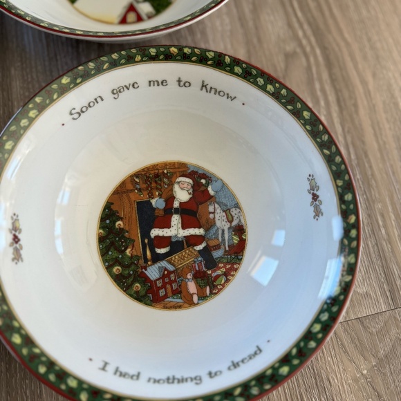 A Christmas Story Portmeirion Bowls Set - 4pc - Picture 6 of 6
